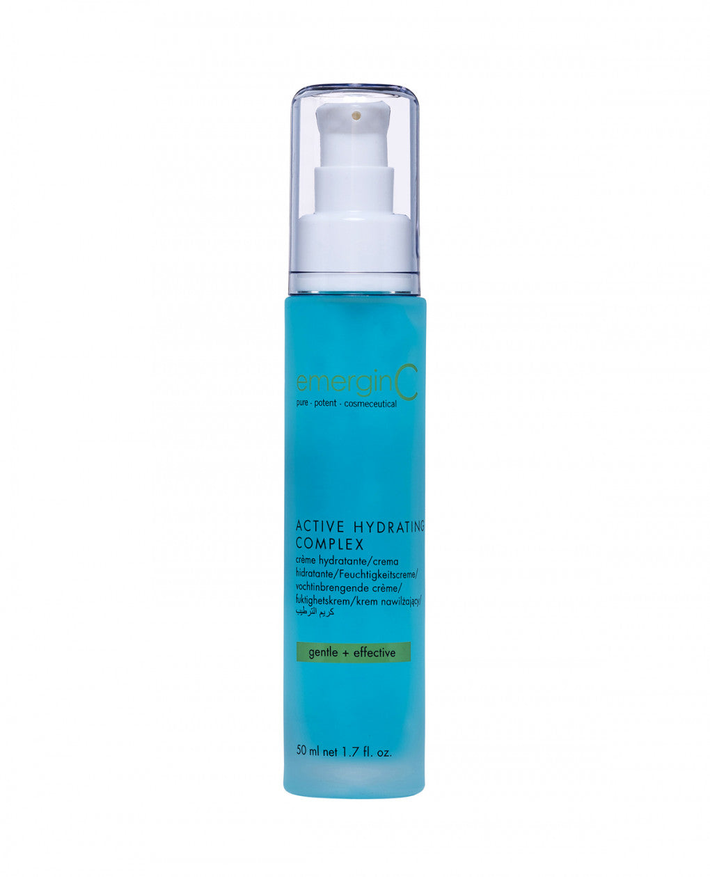 active hydrating complex container