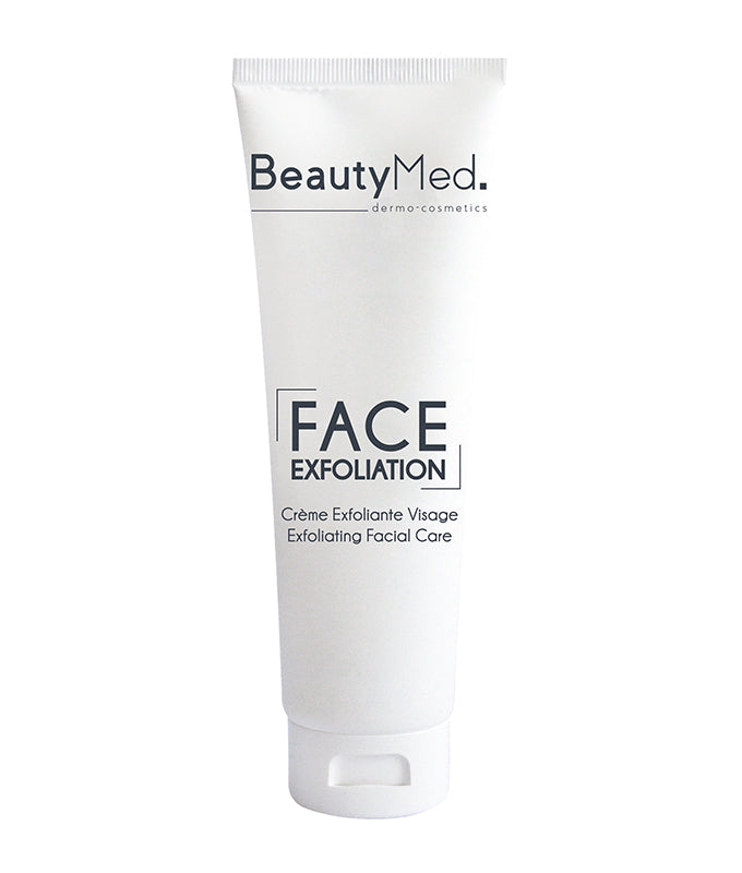 face exfoliation container